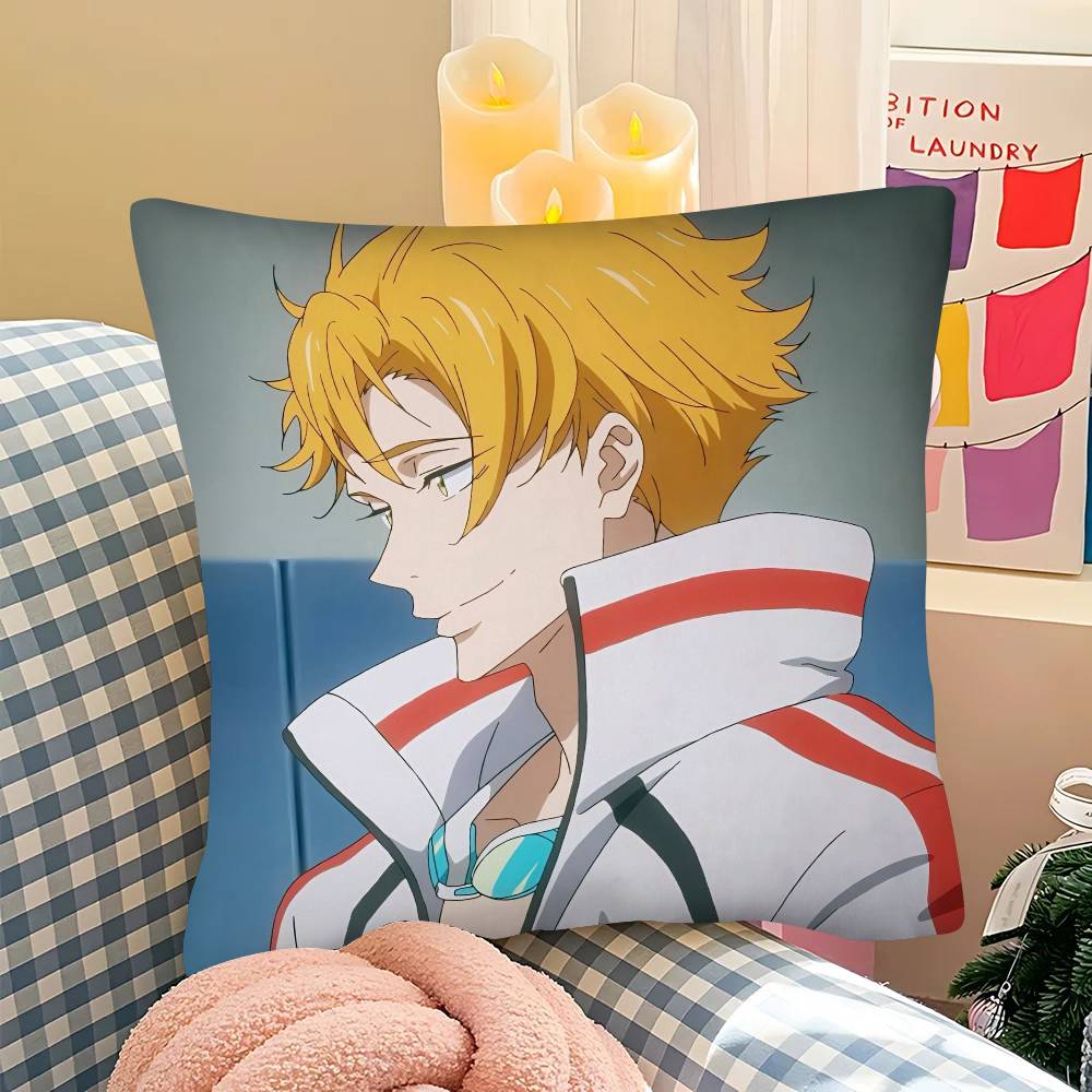 pc The Vision Of FEscaflowne Pillow Case Fashion Square Pillowcase Bedroom Sofa Room Ins Decoration Leisure