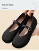 Women's Summer Casual Round-Toe Flats - Soft, Comfortable, Polyurethane Soles, Perfect for All-Day Wear.