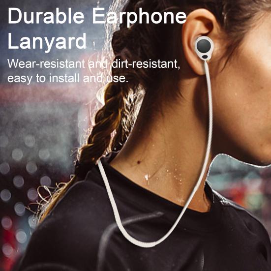 Anti-Verlust Ohrhörer-Band Nackenkordel Sicher Wasserdichtes Silikon Bequemes Kopfhörertragen für Sony