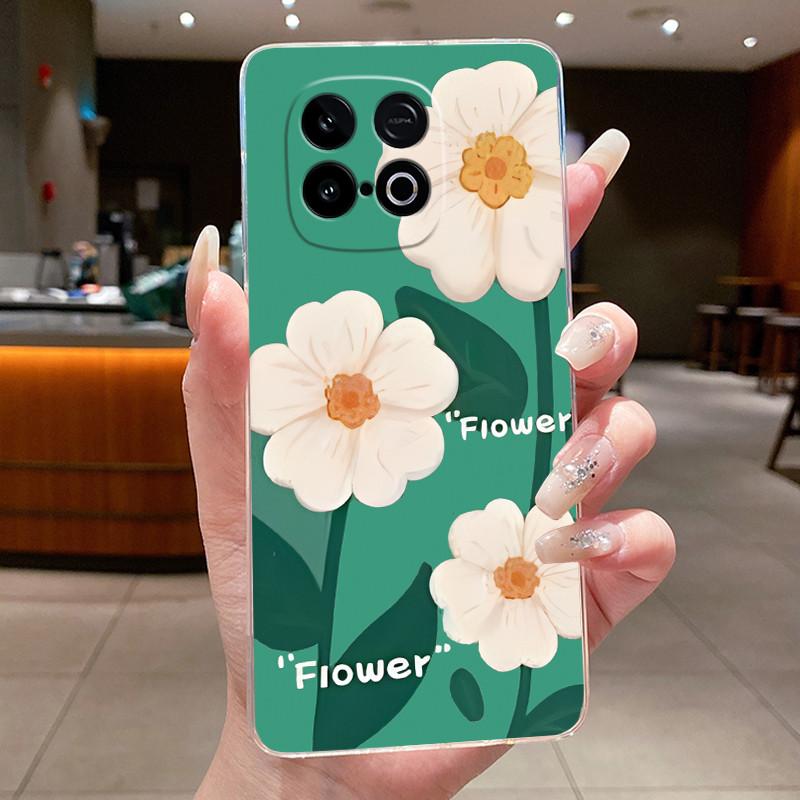 Luxury Butterfly Flower Case For Vivo iQOO Neo 10 / Neo10 ( Snapdragon 8s Gen 4 Version ) Clear TPU Silicone Cover Fundas Coque
