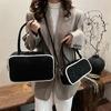 Bowling Underarm Bag 2025 New Fashion Trend Large Capacity Contrasting Color Handbag Shoulder Bag Women's Bag
