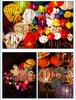 Antique Pattern Waterproof Chinese Lantern for Outdoor Balcony Decoration