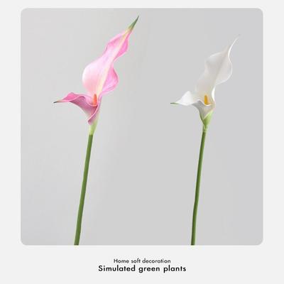 New Multicolor Calla Lily Artificial Flowers Real Touch DIY Faux Flower Photo Props EVA Simulation Calla Lily Party Decoration