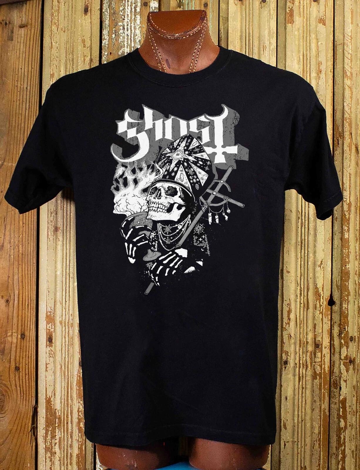 Ghost Papa Emeritus Skeleton Saint Cotton T -Shirt XL 4XL