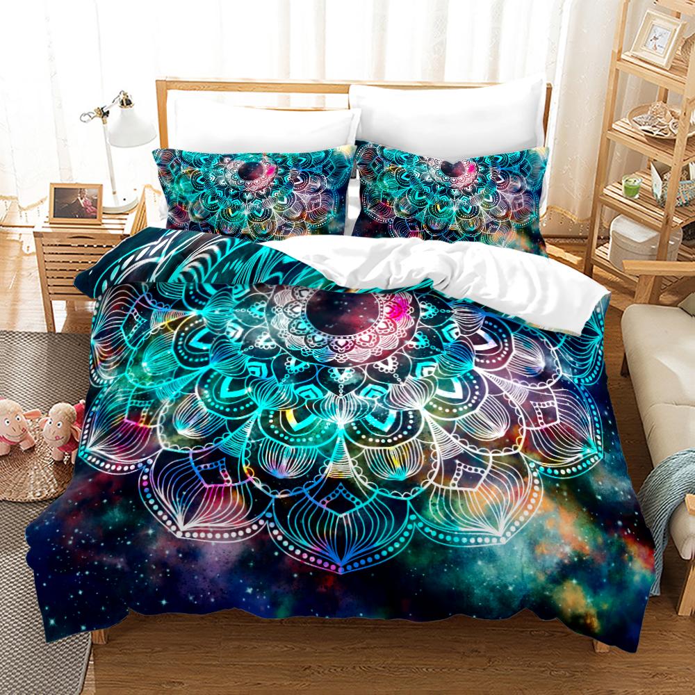 Dreamcatcher Bedding Set Single Twin Full Queen King Feather Size Bed Set Aldult Kid Bedroom Duvetcover Sets 3D Print 013