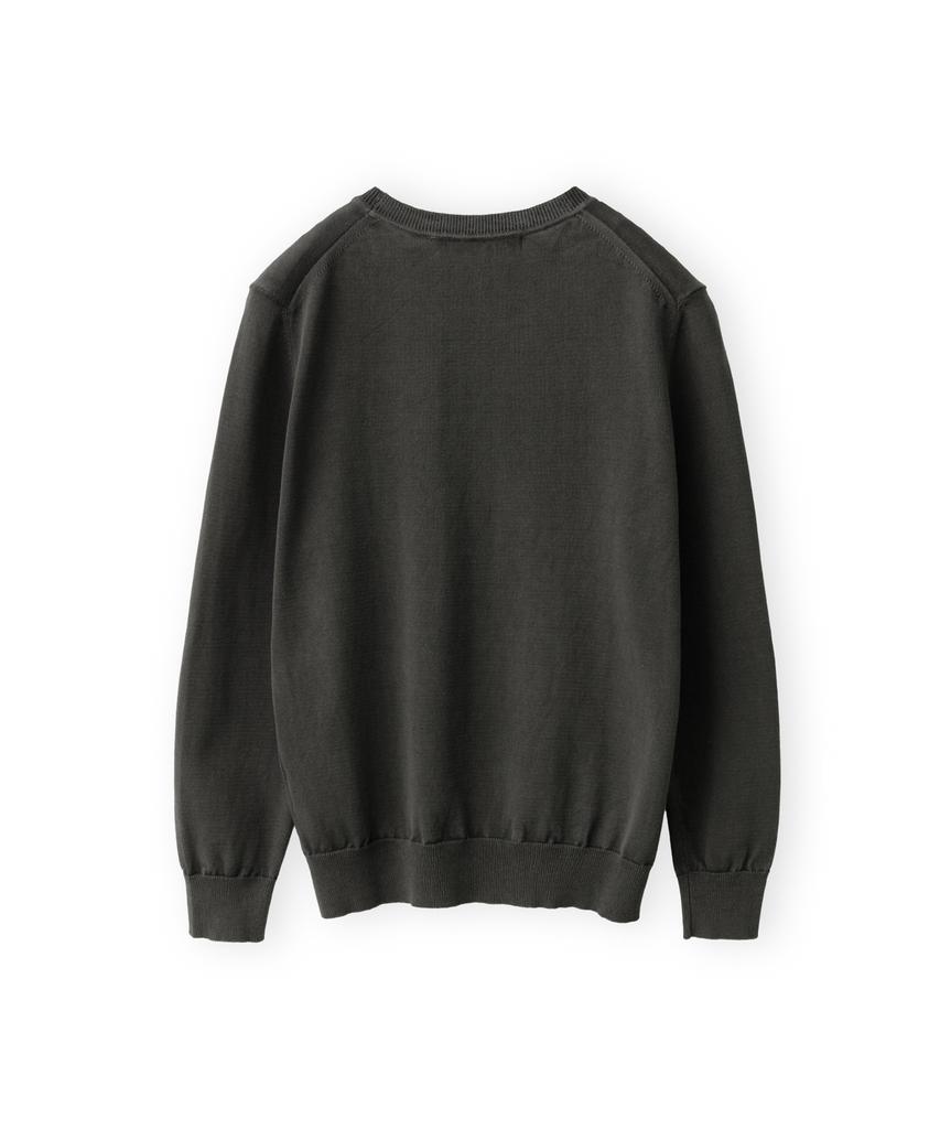 Beulaunyadeu Washed Cotton Knit, Black