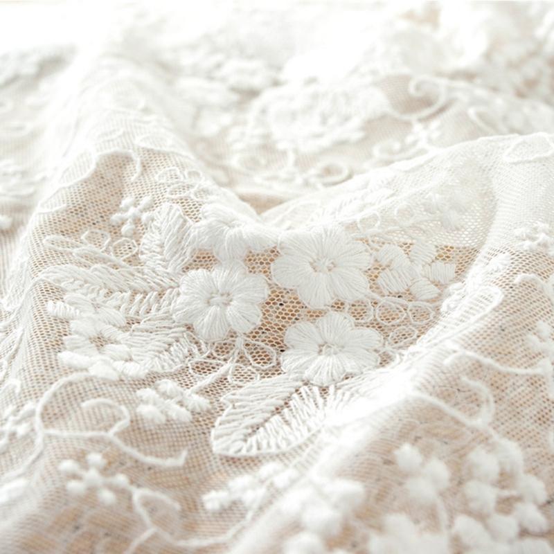 Vintage Lace Floral Table Runner White Wedding Dining Table Decorations Table Cover For Wedding Banquet Party Boho Home Decor
