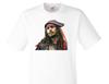 Johnny Depp - Pirates Fun 100% Baumwolle T-Shirt Herren T-Shirts Top - 005-