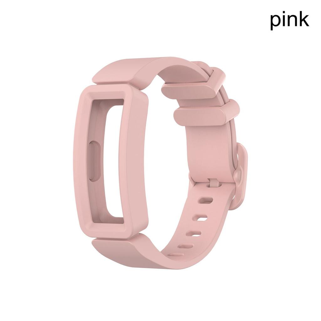 Klassische Sport-Armbänder Uhrenarmband Silikon für Fitbit Ace 2 Inspire HR Armband