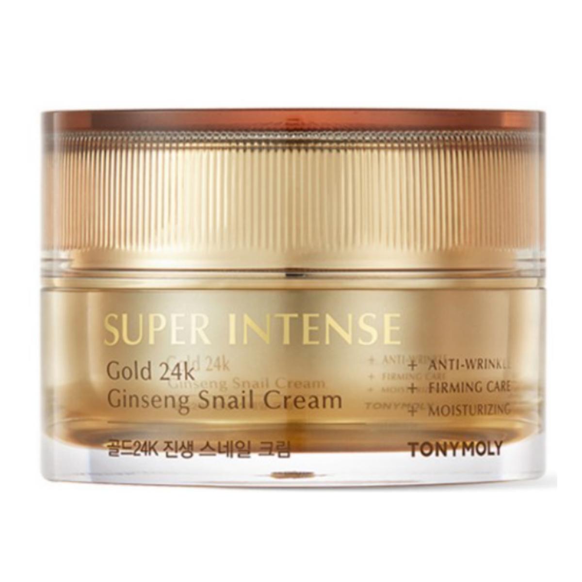

[Tonymoly] Super Intense Gold 24k Ginseng Snail Cream 50ml 50ml X 1PCS