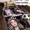 Custom Name Kpop Group Fashion Carpet, Chair Rug,Area Rug for Office Bedroom living rooms bedroom, Doormat decor Christmas fan gifts