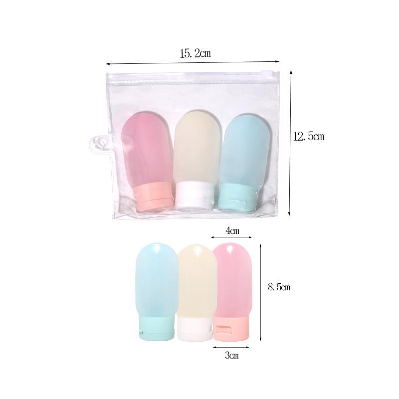 3 Teile/satz 30Ml Nachfüllbare Flaschen Weiche Squeeze Tube Lotion Behälter Leere Flasche Tragbare Reise Shampoo Werkzeug