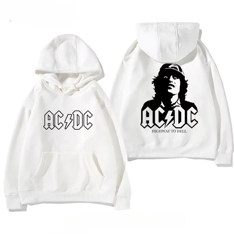 Men's Hip Hop Punk Style Hoodie - Rock Band Autumn/Winter Casual Fashion Sweatshirt