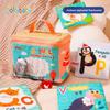 Baby Early Education Cloth Card Set With Washable Tearresistant Material For Infant Learning And Sensory Development