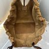 New first-layer cowhide leather suede matte tote bag vegetable basket handbag shoulder messenger bag women's bag