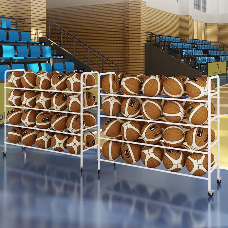 Mobile Sports Ball Storage Rack