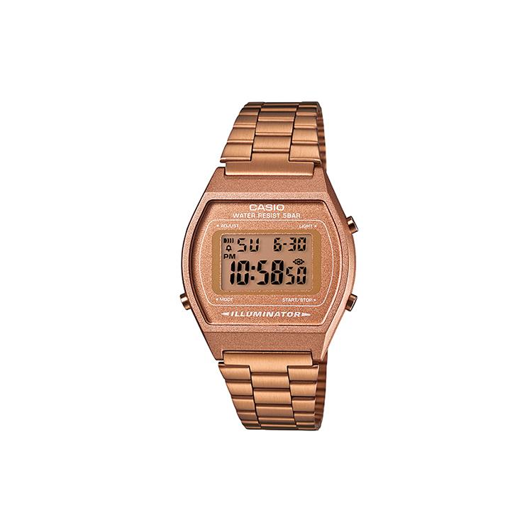 CASIO Women s YOUTH Gold Watch B640WC-5A B640WC-5A Rose Gold Strap