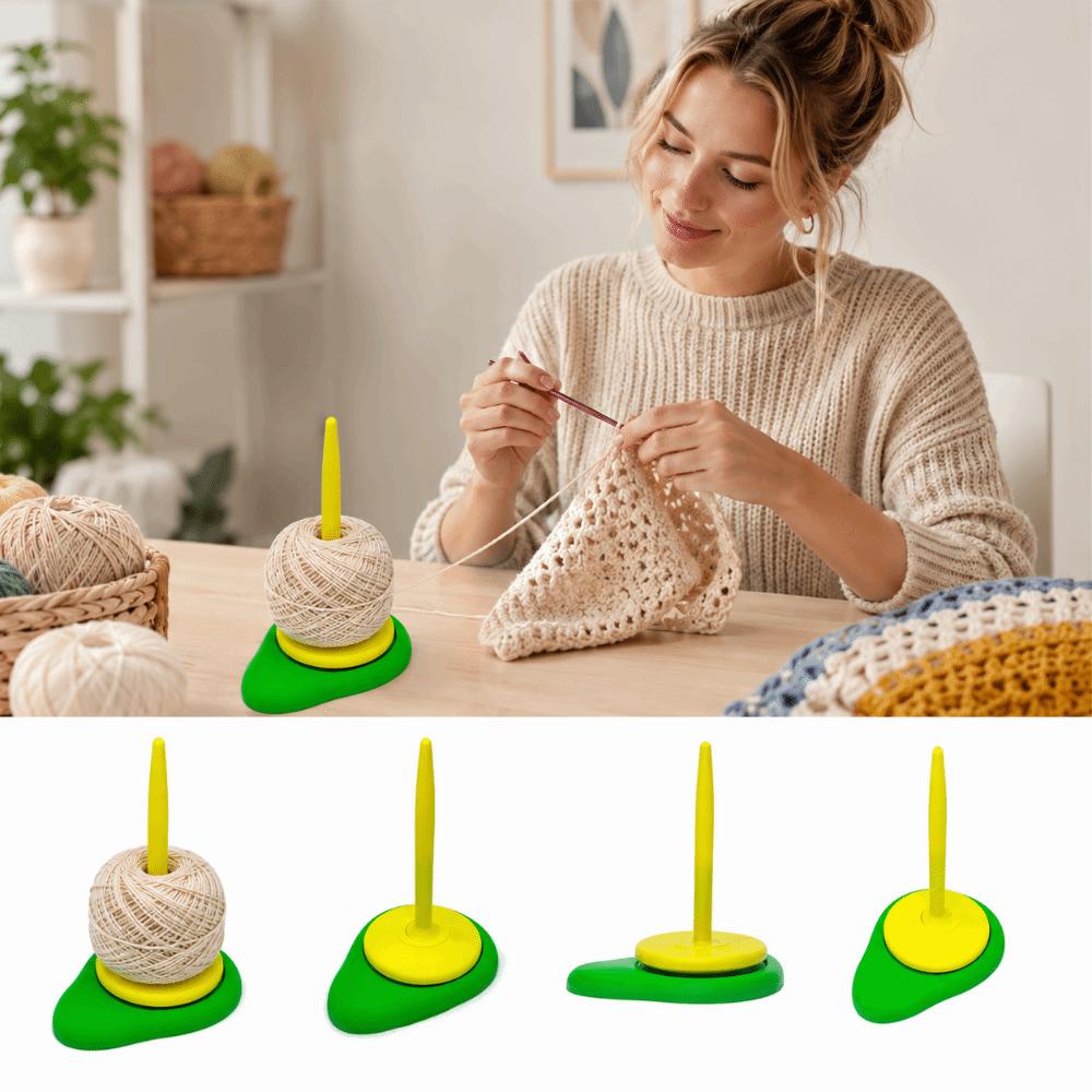 3D Printing Yarn Winder Stand Rotating Yarn Ball Rack Crochet Yarn Holder Handcraft Projects
