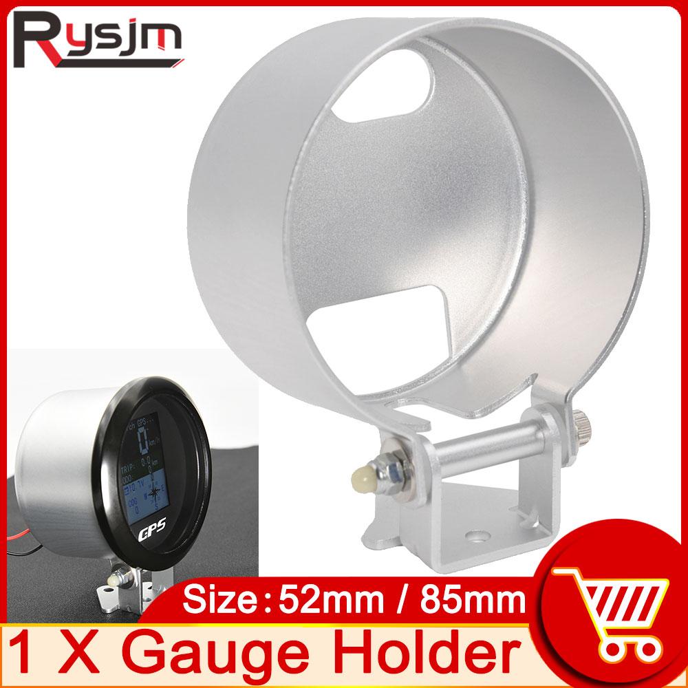 AD Gauge Pod Aluminum Material 52mm 85mm Universal Gauge Cup Car Mount Holder Single Auto Car Meter Pods Dash Pod Mount Holder