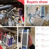 Oil Cooler Motorcycle Oil Radiator Kit Engine Cooling for 50 125 140cc Motocross Universal Dirt Pit Bike ATV Enduro Accessories