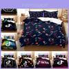 Tiktok Pattern 3d Printed Bedding Set For Luxurious Style And Comfort In Eu Sizes