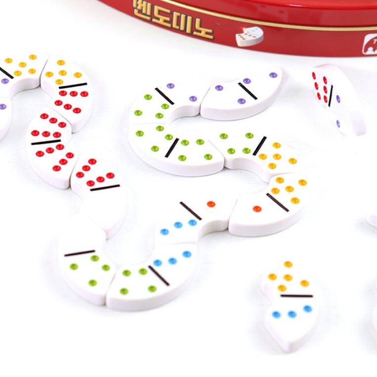 Brain Teasers Bendomino Boardgame / Dedicated Workbook