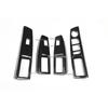 LHD RHD For Chevrolet Cruze 2009-2013 2015 ABS Carbon Fiber Window Switch Lift Button Cover Trim Interior Accessories Cutylin