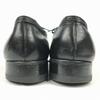 1970s Vintage FLORSHEIM U-Tip Business Shoes Black Wide 9.5EEE 27.5 Men's(USED)