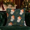 Christmas Cute Xmas Pillow Covers Pattern Cushion Cover Suitable for Sofa Bedroom Car Pillow Cover