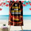 Asciugamano da Spiaggia Galatasaray SK Adatto per Viaggi, Attività all'Aperto, Piscine, Yoga, Surf, Campeggio, Escursionismo, Palestra