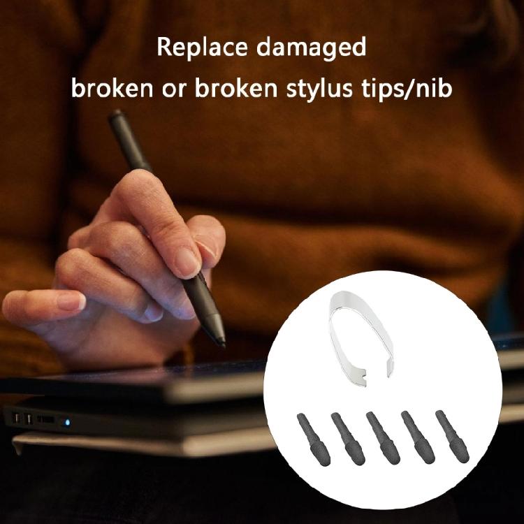 Pack of 5 Styluses Nibs for DPTRP1 DPTCP1 DPTARTF1 DPTARS1 Tablets, Quality Replacement Tips with Tweezers Long last