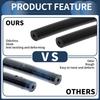 INFINAUTO Silicone Vacuum Tube Hose Engine 6FT 1/16" 2mm ID