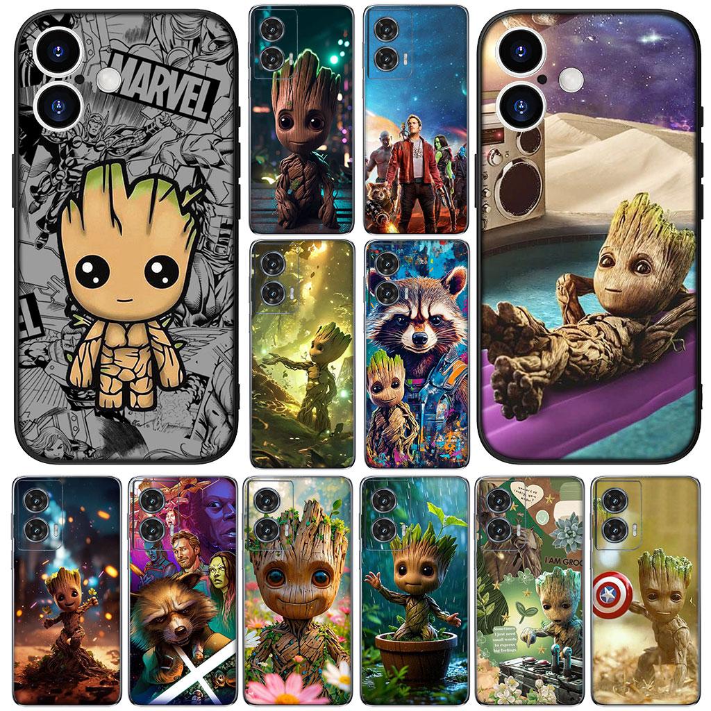 Guardians of the Galaxy Groot Hülle Handyhülle für Apple iPhone 16 15 14 11 Pro Max 7 8 Plus SE2 SE3 SE 2022 2020 Hülle
