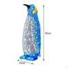 Acrylic Light Up Penguin LED Novelty Statue for Patio Outdoor Decor