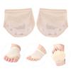 1 Pair Foot Thong 5 Toes Paw Pad Ballet Dance Forefoot Half Protective Shoes (M)