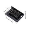 4-string Fixed Bridge Replacement Parts for Cigarbox Electric Guitars Bass Ukulele