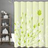 Green Grass Shower Curtain, Bathroom Decorative Shower Curtain, Waterproof Shower Curtain With Hooks