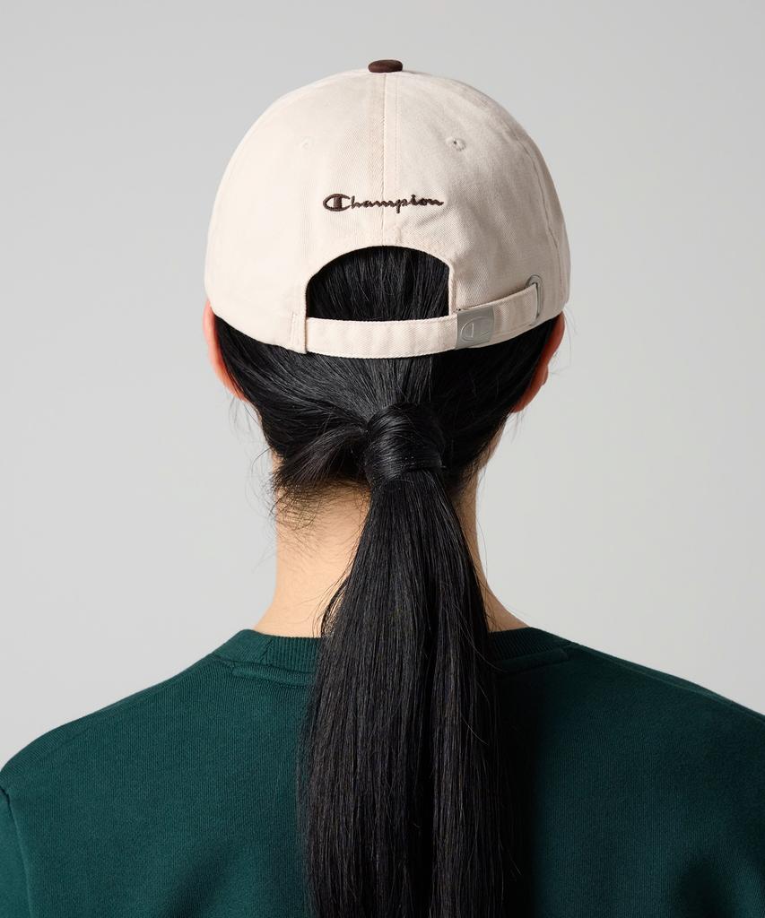 Champion C-Logo Colorblock Ball Cap Brown