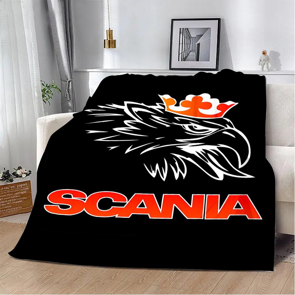 Sweden S-Saabs S-Scanias Printed Blanket Picnic Blankets Warm Blanket Soft and Comfortable Blanket Home Travel Birthday Gift