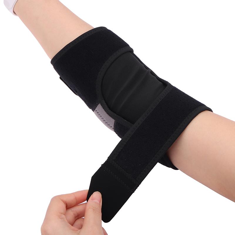 1Pc Sports Elbow Support Bandage Breathable Elbow Pads Basketball Volleyball Gym Adjustable Sports Safety Arm Sleeve Pads