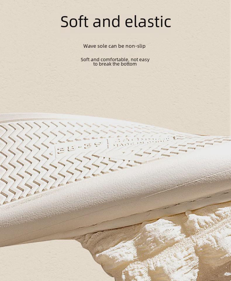 Xiaohongshu's Women's Indoor Linen Slippers: Soft, Silent, EVA Thick-Soled, Perfect for Spring and Autumn.