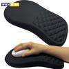 Ergonomic Wrist Rest Mouse Pad Comfortable Wrist Support Non Slip High Elastic Memory Cotton Mousepad For PC Laptop Computer