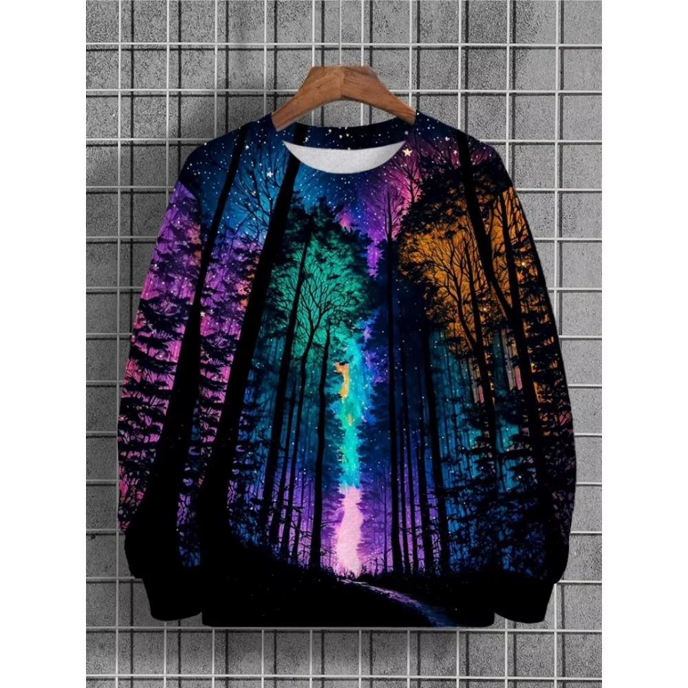 3D Cat Printed Hoodie For Men Women Oversized Hoodies Pullover Fall New In Men Round Neck Sweatshirt Fashion Unisex Clothing Top