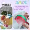 Bath Toys for Toddlers 13 Soft Rubber Easy Clean Pink Baby Bath Toys Sensory Play 3 Pack