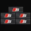 Car Interior Sticker Central Control Decals Emblem Badge for Tt Sline A4 B7 B8 B9 A3 8P 8V 8L A5 A6 C6 C5 C7 4F A1 A7 A8 Q2 Q3