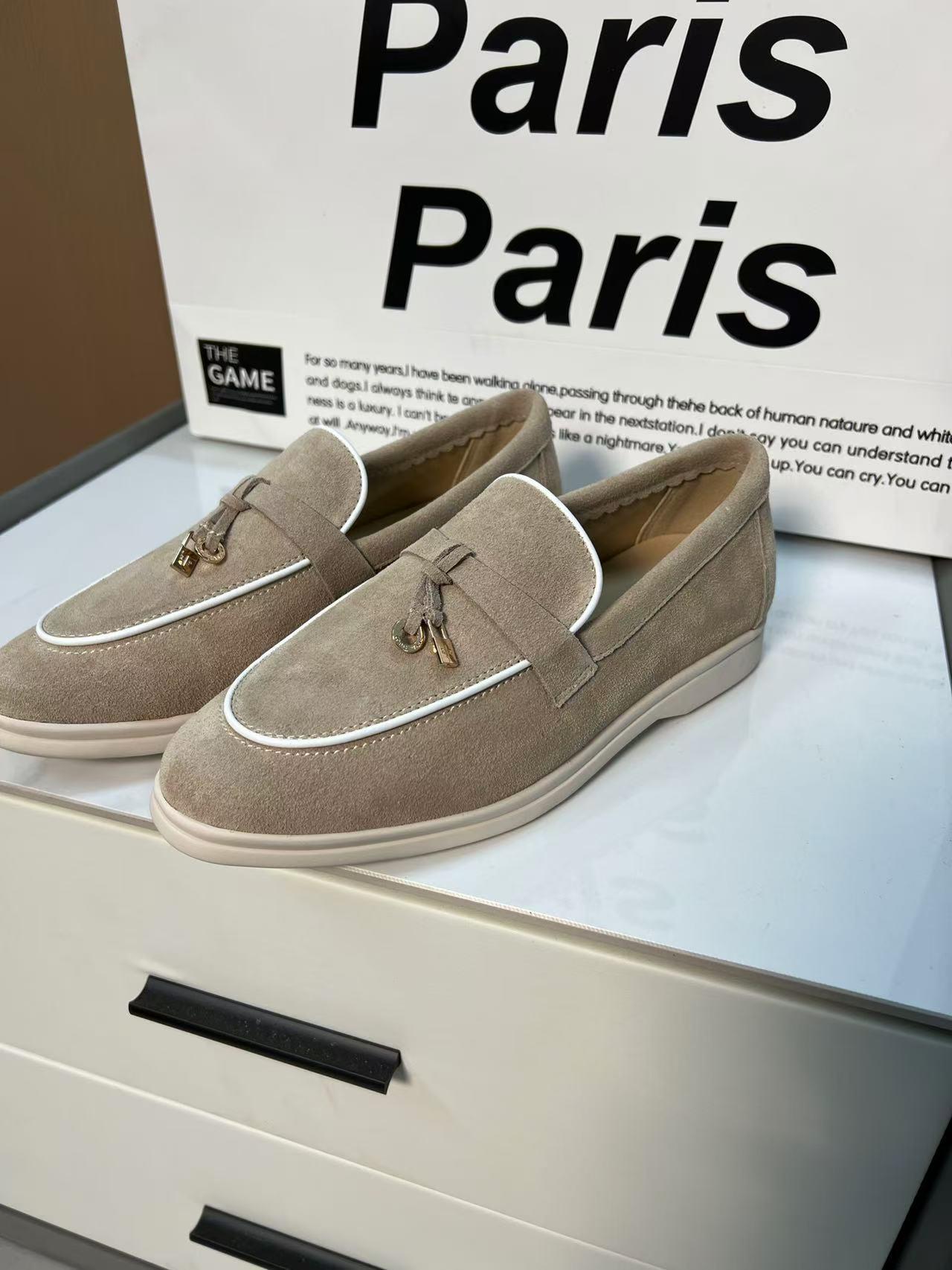 

2024 итальянские женские мокасины из натуральной кожи с мягкой подошвой — удобные и универсальные 39