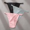 3Pcs/set Women's Cotton Panties Low Waist Bikini Briefs M-2XL Ladies Underwear Female Soft Solid Underpants Lingerie New
