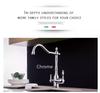Antique Gold All-Copper 3-in-1 Kitchen Faucet: Hot/Cold Water for Sink & Vegetable Wash Basin, Splash-Proof Design