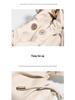 Women's 2025 Spring/Summer Pleated Chain Bucket Crossbody Bag