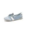 [Armano] 2025 Summer Shallow Mouth Flat-bottomed Ballet Style One Pedal Simple and Versatile Mary Jane Dexun Single Shoes